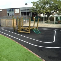 School Play Area Graphics in Blackshaw Moor 12