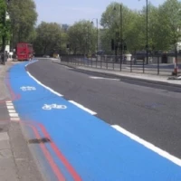 Thermoplastic Road Safety Markings in Bluecairn 8
